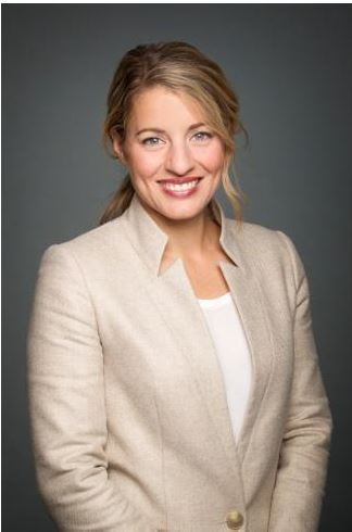 The Honourable Mélanie Joly - Minister of Canadian Heritage