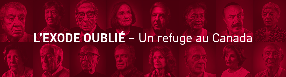 L’exode oublié – Un refuge au Canada