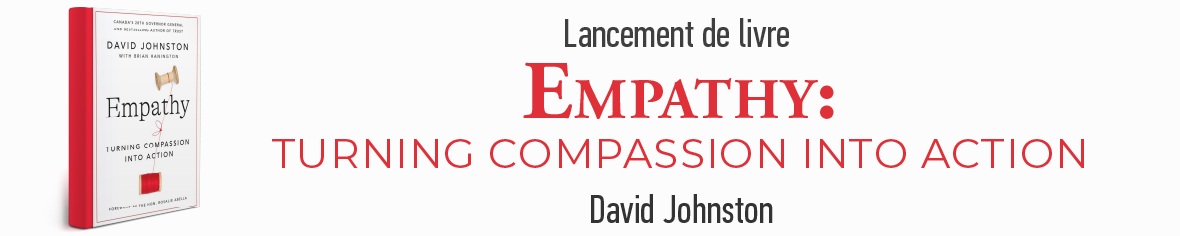 Lancement de livre : Empathy: Turning Compassion into Action